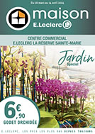 Catalogue E.Leclerc Réunion. Spécial Jardin (MAISON LA RÉSERVE). Du 26 Mars Au 14 Avril 2024.