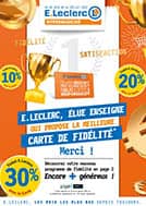 Catalogue E.Leclerc Réunion. E.Leclerc, élue enseigne qui propose la meilleure carte de fidélité (HYPER). Du 28 Juin Au 10 Juillet 2022.