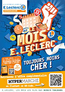 Catalogue E.Leclerc Réunion. Le mois E.Leclerc: toujours moins cher! (EXPRESS). Du 18 Septembre Au 2 Octobre 2022.