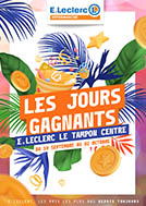 Catalogue E.Leclerc Réunion. Les Jours Gagnants (E.LECLERC TAMPON). Du 19 Septembre Au 4 Octobre 2022.