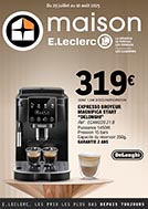 Catalogue E.Leclerc Réunion. Spécial Espace Maison Éléctroménager Technologie (MAISON). Du 29 Juillet Au 10 Août 2025.