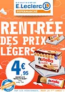 Catalogue E.Leclerc Réunion. Rentrée des prix légers (EXPRESS). Du 29 Juillet Au 10 Août 2025.