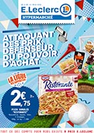 Catalogue E.Leclerc Réunion. Attaquant des prix, défenseur du pouvoir d