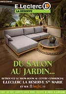 Catalogue E.Leclerc Réunion. Du salon au jardin. Du 4 Juin Au 30 Juin 2026.