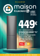 Catalogue E.Leclerc Réunion. Spécial Espace Maison Éléctroménager Technologie (MAISON). Du 11 Août Au 23 Août 2026.